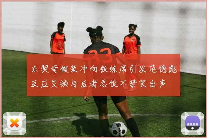 东契奇假装冲向教练席引发范德彪反应艾顿与后者忍俊不禁笑出声